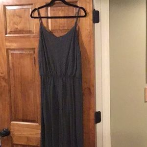 Gap Spaghetti Strap Long Dress